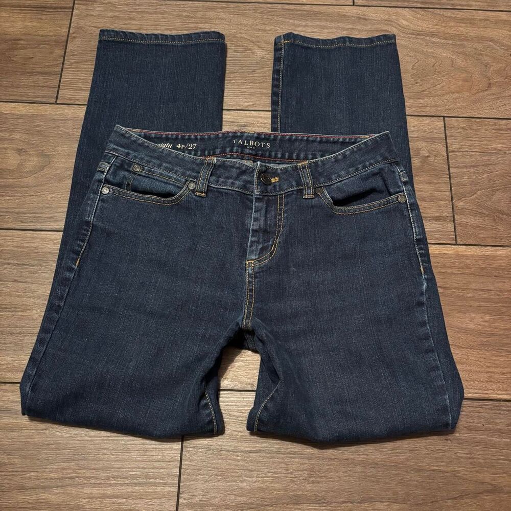 Talbots Women's Navy and Blue Jeans